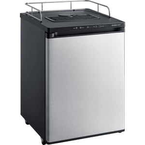 Free Standing Keg Convection Refrigerator Stainless Steel 24