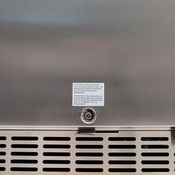 Edgestar CBR1501SSOD 24" Wide 142 Can Built-In Outdoor Beverage Cooler in Stainless Steel