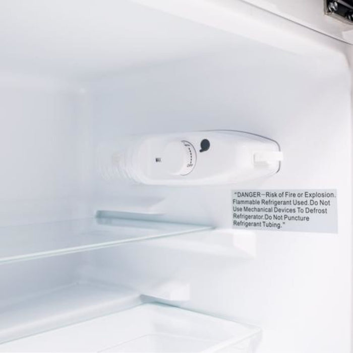 Edgestar CRF321SS 19" Wide 3.1 Cu. Ft. Energy Star Rated Fridge/Freezer in Stainless Steel