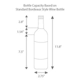 Edgestar CWF440SZ 20" Wide 44 Bottle Capacity Free Standing Wine Cooler in Stainless Steel