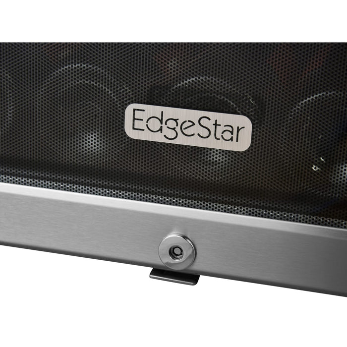 Edgestar CWF440SZ 20" Wide 44 Bottle Capacity Free Standing Wine Cooler in Stainless Steel