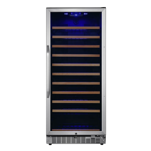 121 Bottle 24" Built-In Single Zone Wine Cooler