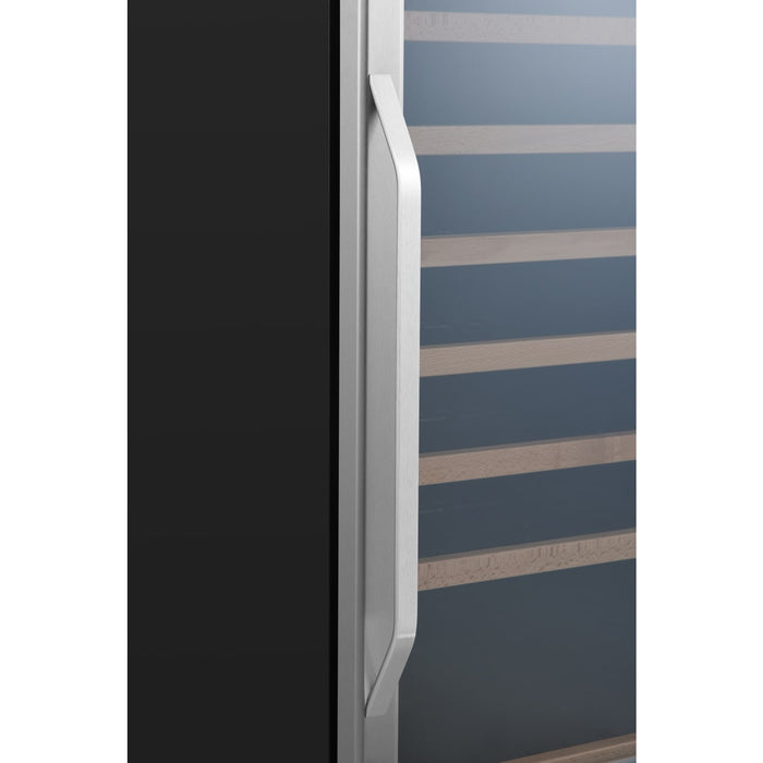 EdgeStar CWR1552DD 155 Bottle 24" Built In Dual Zone Double Door Wine Cooler
