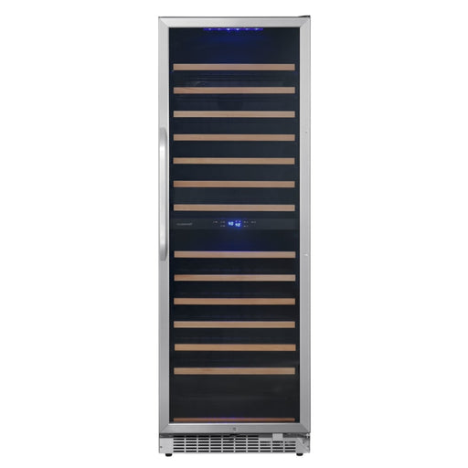 155 Bottle 24" Built-In Dual Zone Wine Cooler