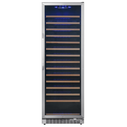 166 Bottle 24" Built-In Single Zone Wine Cooler