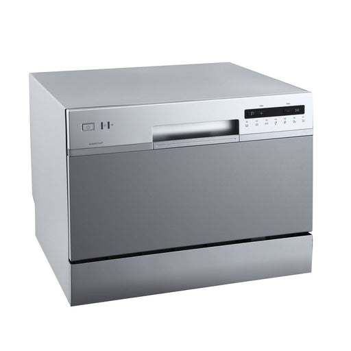 Portable Dishwasher Silver 22 6Cyc
