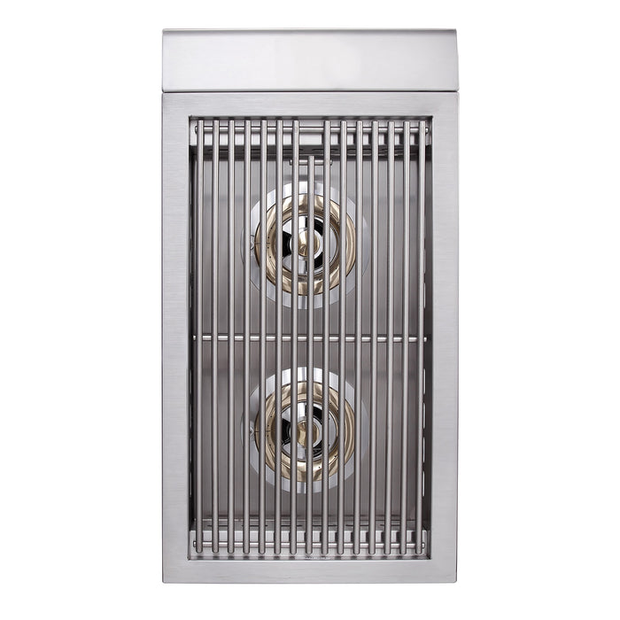 Edgestar ESB2NG 26000 BTU 13" Wide Natural Gas Side Burner in Stainless Steel
