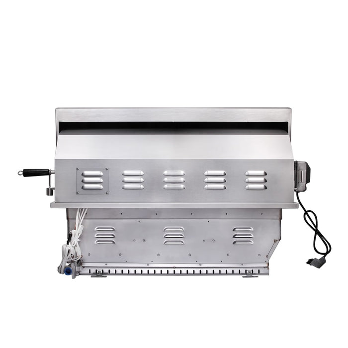 Edgestar GRL360IBBLP 89000 BTU 36" Wide Liquid Propane Built-In Grill in Stainless Steel