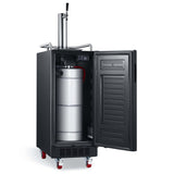 Edgestar KC1500BL 15" Wide 1 Tap Kegerator in Black