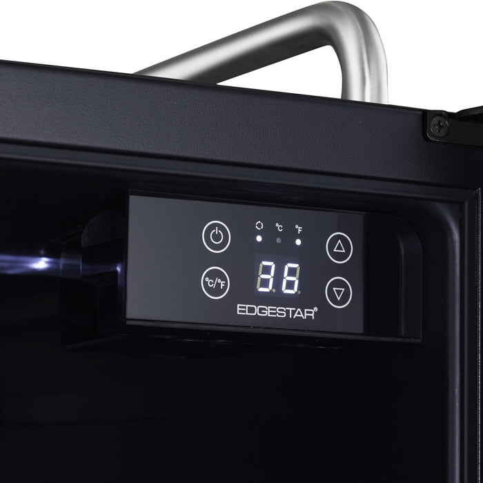 Edgestar KC1500BL 15" Wide 1 Tap Kegerator in Black