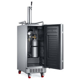 Edgestar KC1500SSOD 15" Wide 1 Tap Outdoor Kegerator in Stainless Steel