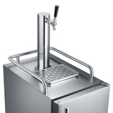 Edgestar KC1500SSOD 15" Wide 1 Tap Outdoor Kegerator in Stainless Steel