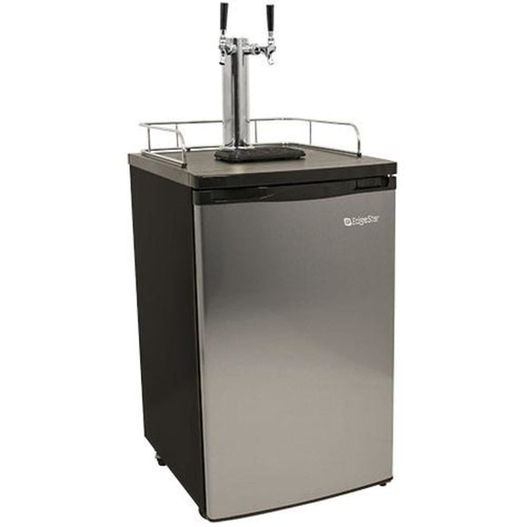 Free Standing Full Keg Beer Dispenser Stainless Steel