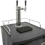 Edgestar KC2000SSTWINA 20" Wide Dual Tap Kegerator for Full Size Kegs in Stainless Steel