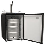 Edgestar KC3000 24" Wide Kegerator in Black