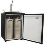 Edgestar KC3000 24" Wide Kegerator in Black