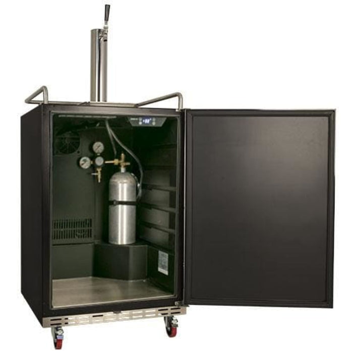 Edgestar KC7000SS 24" Wide Kegerator for Full Size Kegs in Stainless Steel