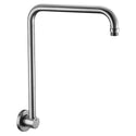 ALFI Brand AB12GRW-BN Brushed Nickel 12" Round Raised Wall Mounted Shower Arm