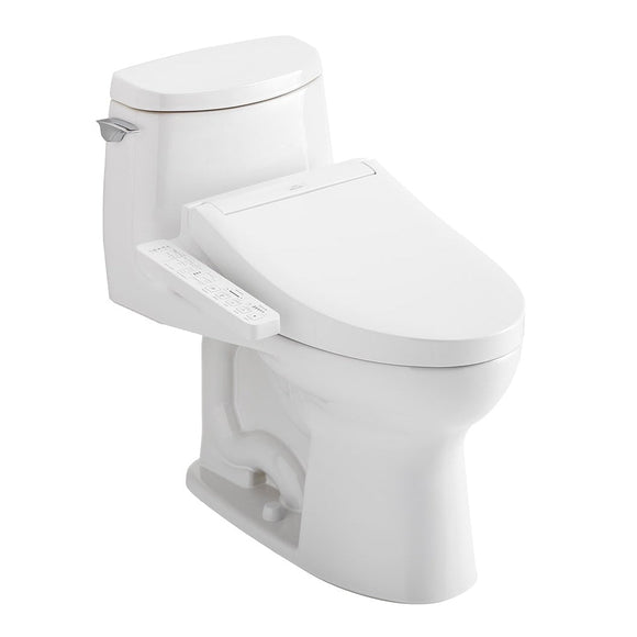 TOTO MW6043074CUFG#01 Washlet+ UltraMax II 1G One-Piece 1.0 GPF Toilet and Washlet+ C2 Bidet Seat