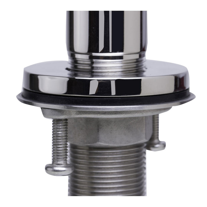 ALFI Brand AB5004-PSS Solid Polished Stainless Steel Modern Soap Dispenser