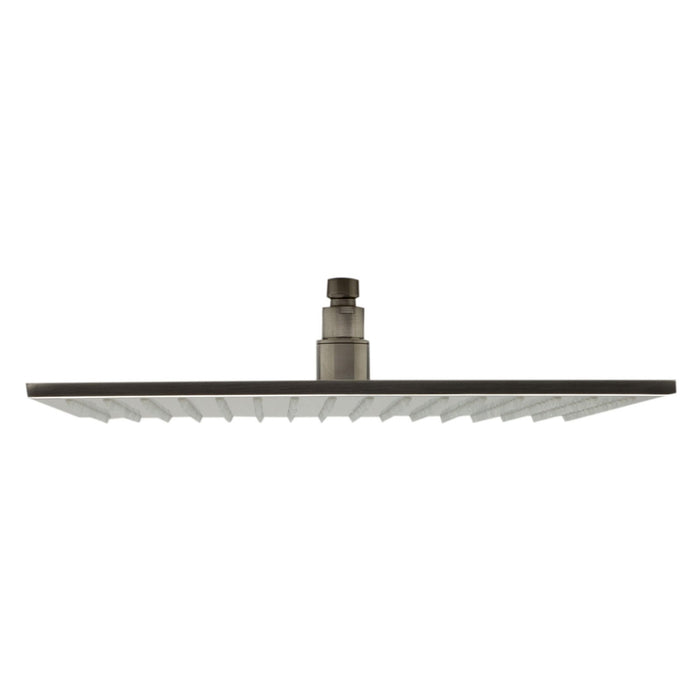 ALFI Brand LED16S-BN Brushed Nickel 16" Square Multi Color LED Rain Shower Head