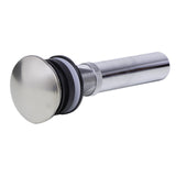 ALFI AB9055-BN Brushed Nickel Pop Up Drain for Bathroom Sink without Overflow
