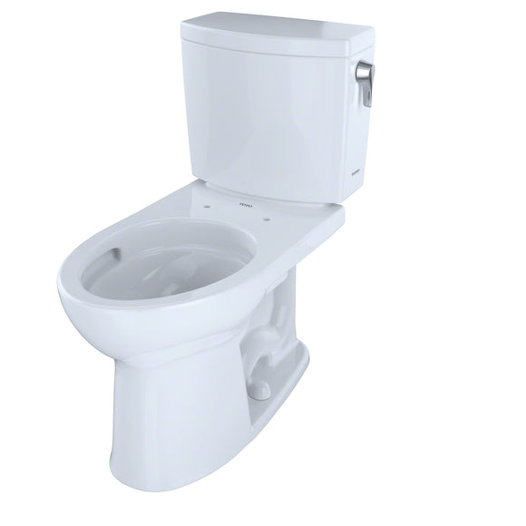 TOTO Drake II 1G 2-Piece 1.0 GPF Toilet and Right-Hand Trip Lever, Cotton White, SKU: CST454CUFRG#01