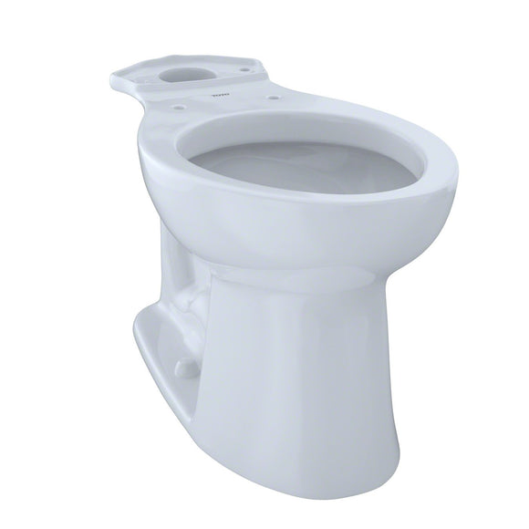 TOTO Entrada Universal Height Elongated Toilet Bowl, Cotton White, SKU: C244EF#01