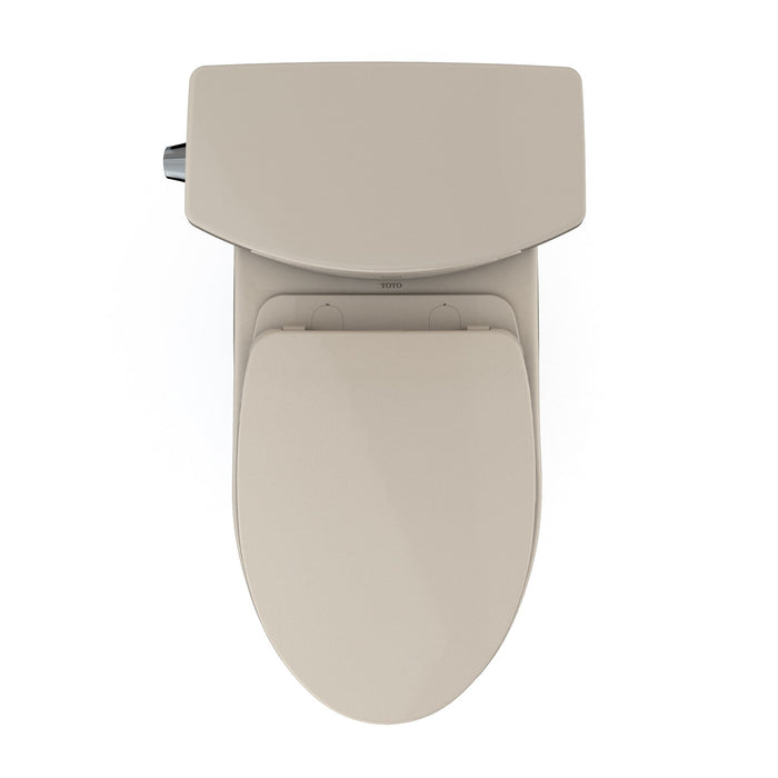 TOTO MS454124CUFG#03 Drake II 1G Two-Piece Toilet with SS124 SoftClose Seat, Washlet+ Ready, Bone Finish