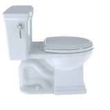 TOTO MS814224CEFG#11 Promenade II One-Piece Elongated 1.28 GPF Toilet, Colonial White