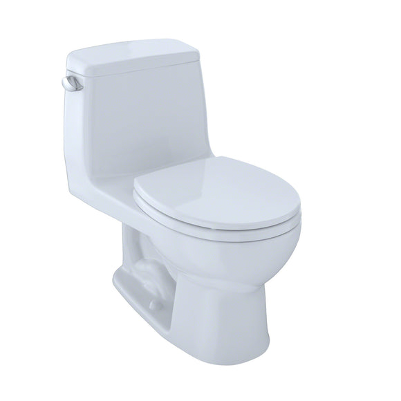TOTO UltraMax One-Piece Round Bowl 1.6 GPF Toilet, Cotton White, SKU: MS853113S#01