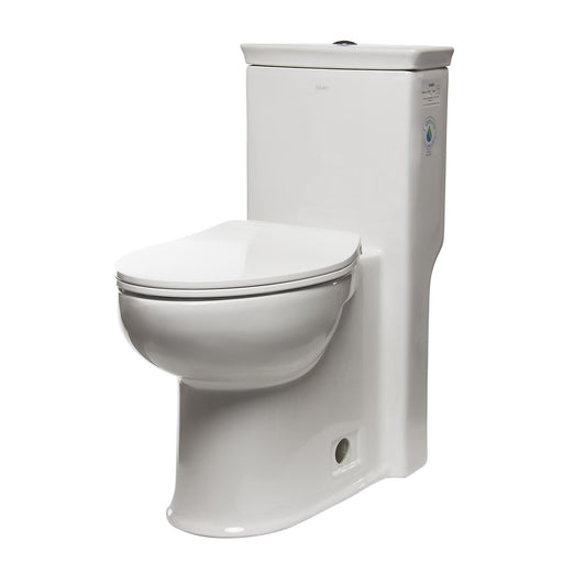 EAGO TB377 ADA Compliant One Piece Single Flush Toilet