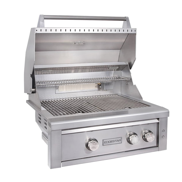Edgestar GRL300IBLP 60000 BTU 30" Wide Liquid Propane Built-In Grill in Stainless Steel