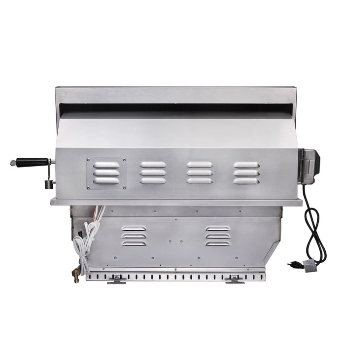 Edgestar GRL300IBLP 60000 BTU 30" Wide Liquid Propane Built-In Grill in Stainless Steel