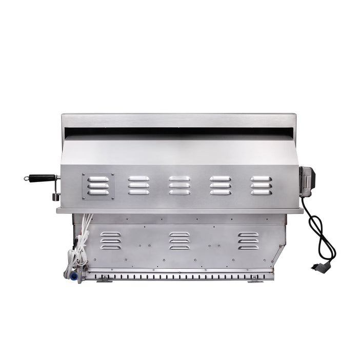 Edgestar GRL360IBBNG 89000 BTU 36" Wide Natural Gas Built-In Grill in Stainless Steel