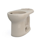 TOTO C775CEFG#03 Drake Round Tornado Flush Toilet Bowl with CEFIONTECT, Bone Finish