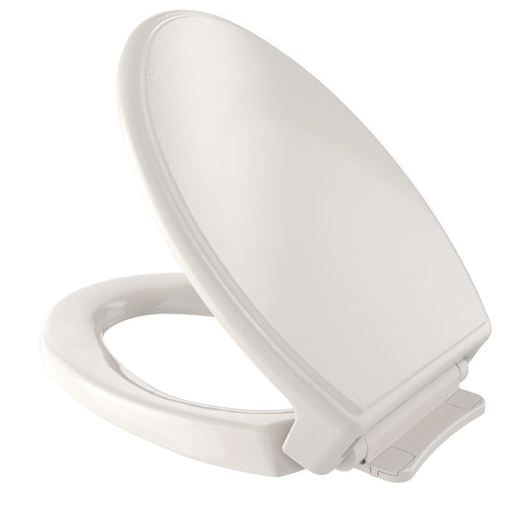 TOTO Traditional SoftClose Non Slamming, Slow Close Toilet Seat and Lid, Beige, SKU: SS154#12