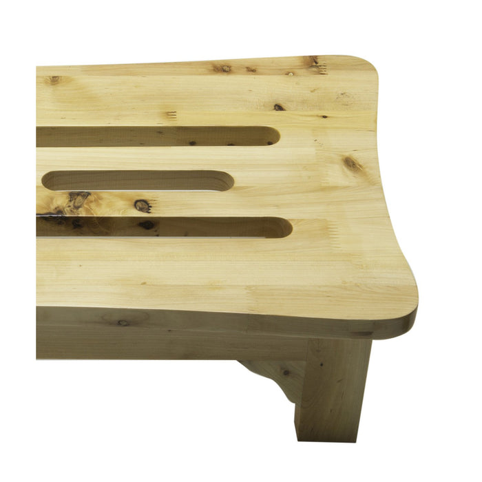 ALFI Brand AB4408 24'' Wooden Stool for your Wooden Tub
