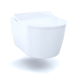 TOTO CT447CFG#01 RP Wall-Hung Dual Flush 1.28 & 0.9 GPF Toilet, Cotton White