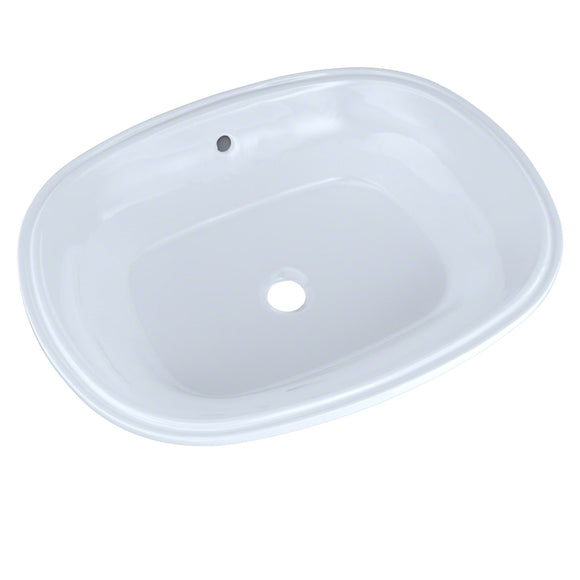 TOTO LT481G#01 Maris 20-5/16" x 15-9/16" Oval Undermount Bathroom Sink with CEFIONTECT