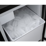 Edgestar IB250WH 15" Wide 20 Lbs. Capacity Free Standing and Undercounter Ice Maker in White