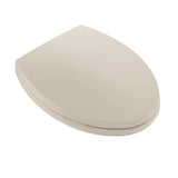 TOTO SS114#03 SoftClose Non Slamming, Slow Close Elongated Toilet Seat with Lid, Bone