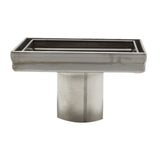 ALFI Brand ABSD55A 5" x 5" Modern Stainless Steel Shower Drain without Cover