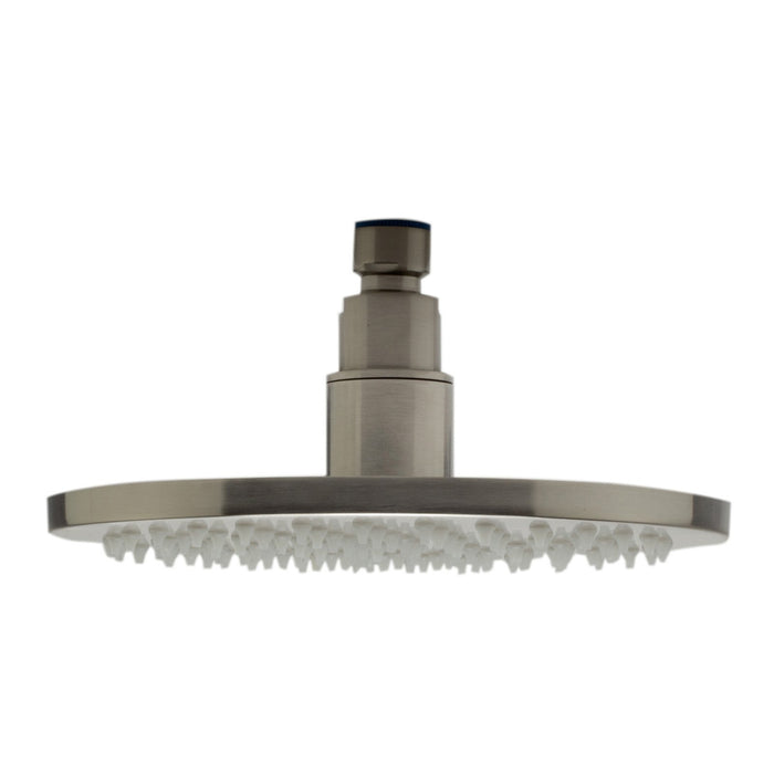 ALFI Brand LED8R-BN Brushed Nickel 8" Round Multi Color LED Rain Shower Head