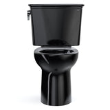 TOTO CST786CEF#51 Drake Transitional Two-Piece 1.28 GPF Universal Height Toilet, Ebony Black