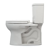 TOTO MS454124CUFG#11 Drake II 1G Two-Piece Toilet with SS124 SoftClose Seat, Washlet+ Ready, Colonia White
