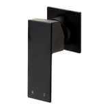 ALFI Brand AB1468-BM Black Matte Single Lever Wallmount Bathroom Faucet