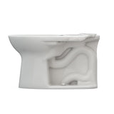 TOTO C776CEG#11 Drake Elongated Tornado Flush Toilet Bowl with CEFIONTECT, Colonial White