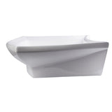 EAGO BA142 28" Rectangular Porcelain Bathroom Vessel Sink with Single Hole