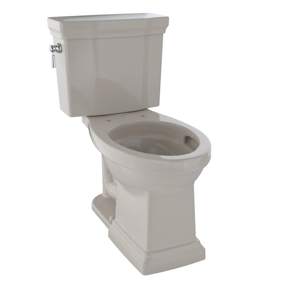 TOTO CST404CEFG#03 Promenade II Two-Piece Elongated 1.28 GPF Toilet with CEFIONTECT